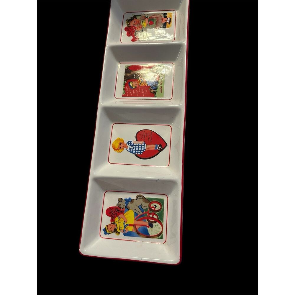 Rosanna Studio Vintage Valentines Tray Rare Find‎